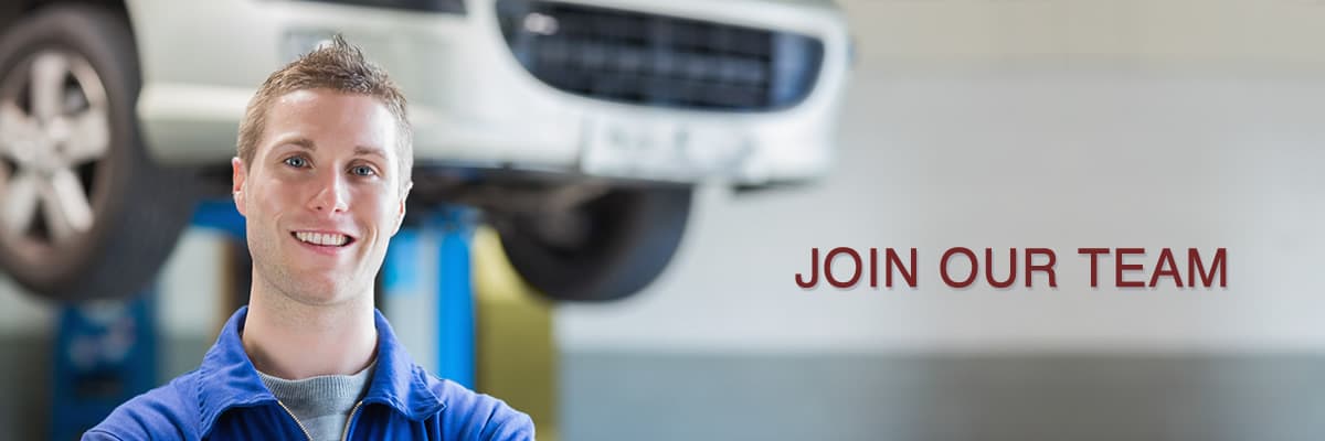 A Fast Lube & Oil technician in the shop